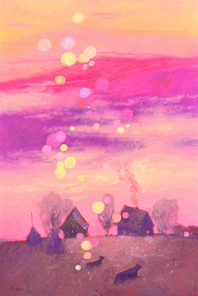 U n a   T a r d e   R o s a   e n   l o s   C á r p a t o s