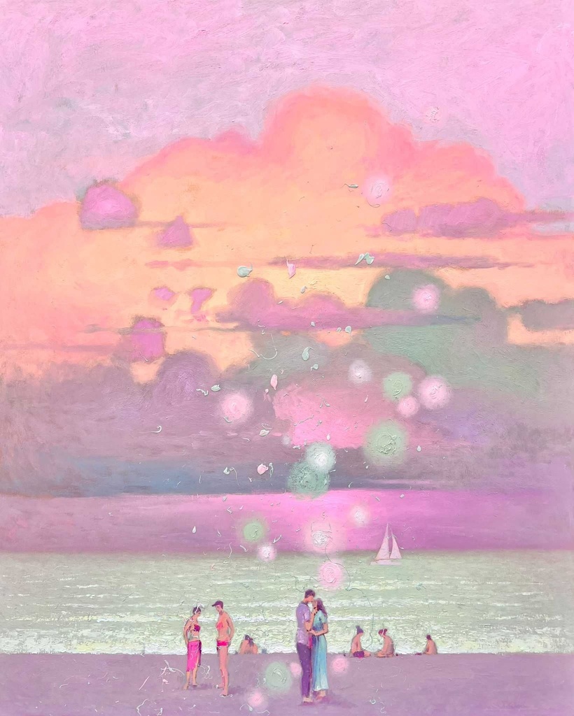 M i s t e r i o s a   V e l a d a   R o m á n t i c a   j u n t o   a l   M a r