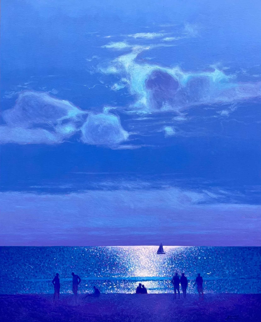 U n a   N o c h e   R o m á n t i c a   e n   e l   M a r