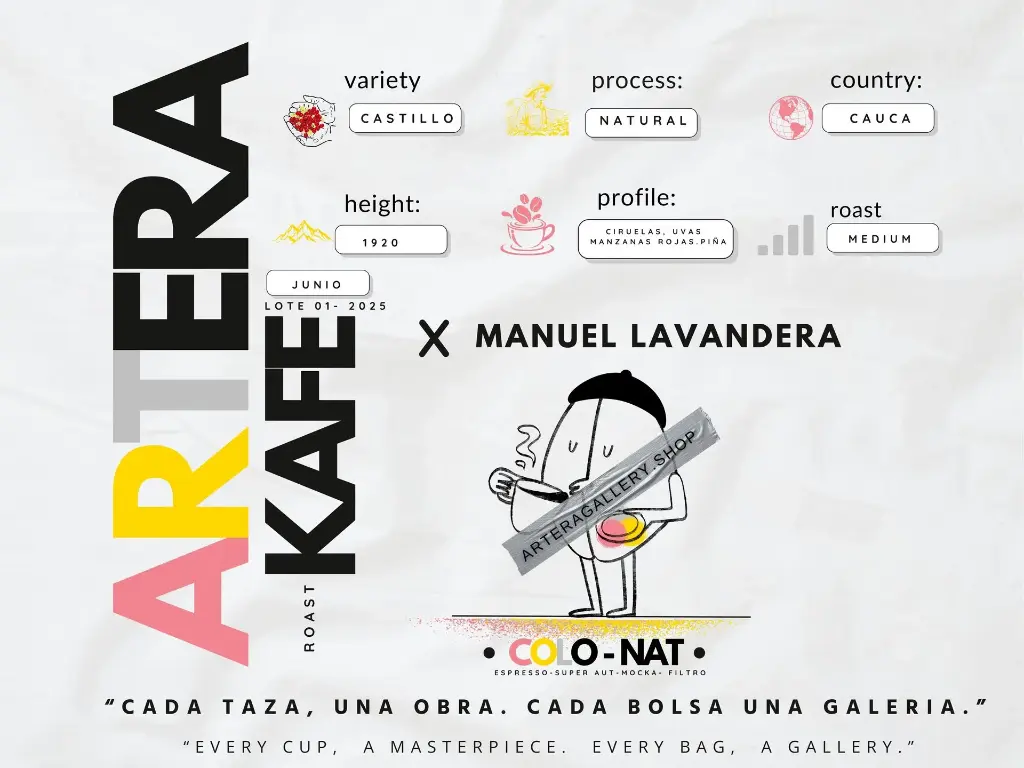 Artera Kafe x Manuel Lavandera