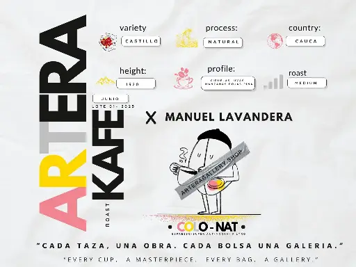 Artera Kafe x Manuel Lavandera