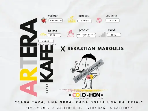Artera Kafe x Sebastian Margulis